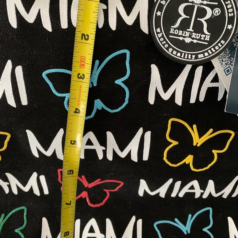 Robin Ruth Miami Cool Colors Tote Bag